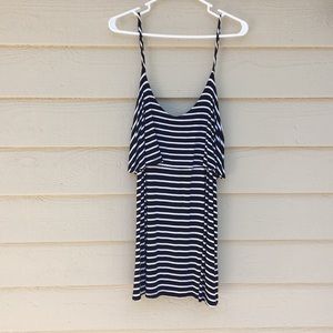 Black & White Striped Summer Dress